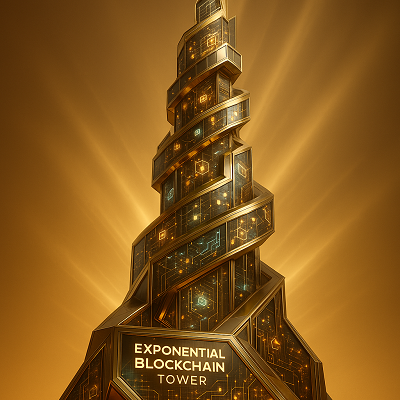 Exponential Blockchain Tower